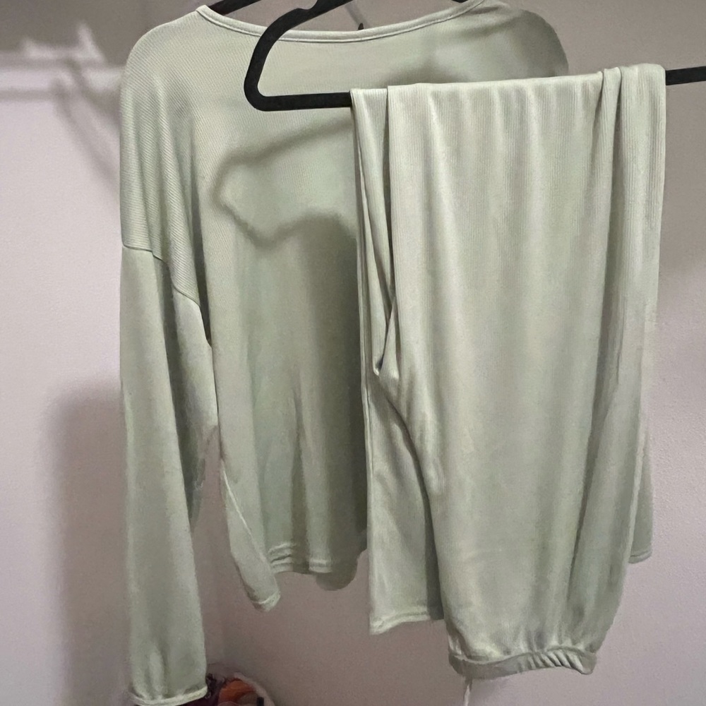 Nasty gal mint green 2 piece